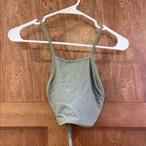 Aerie Sage Green One-Piece Swimsuit